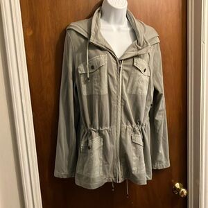 Talbots lightweight zip up jacket. Sz medium